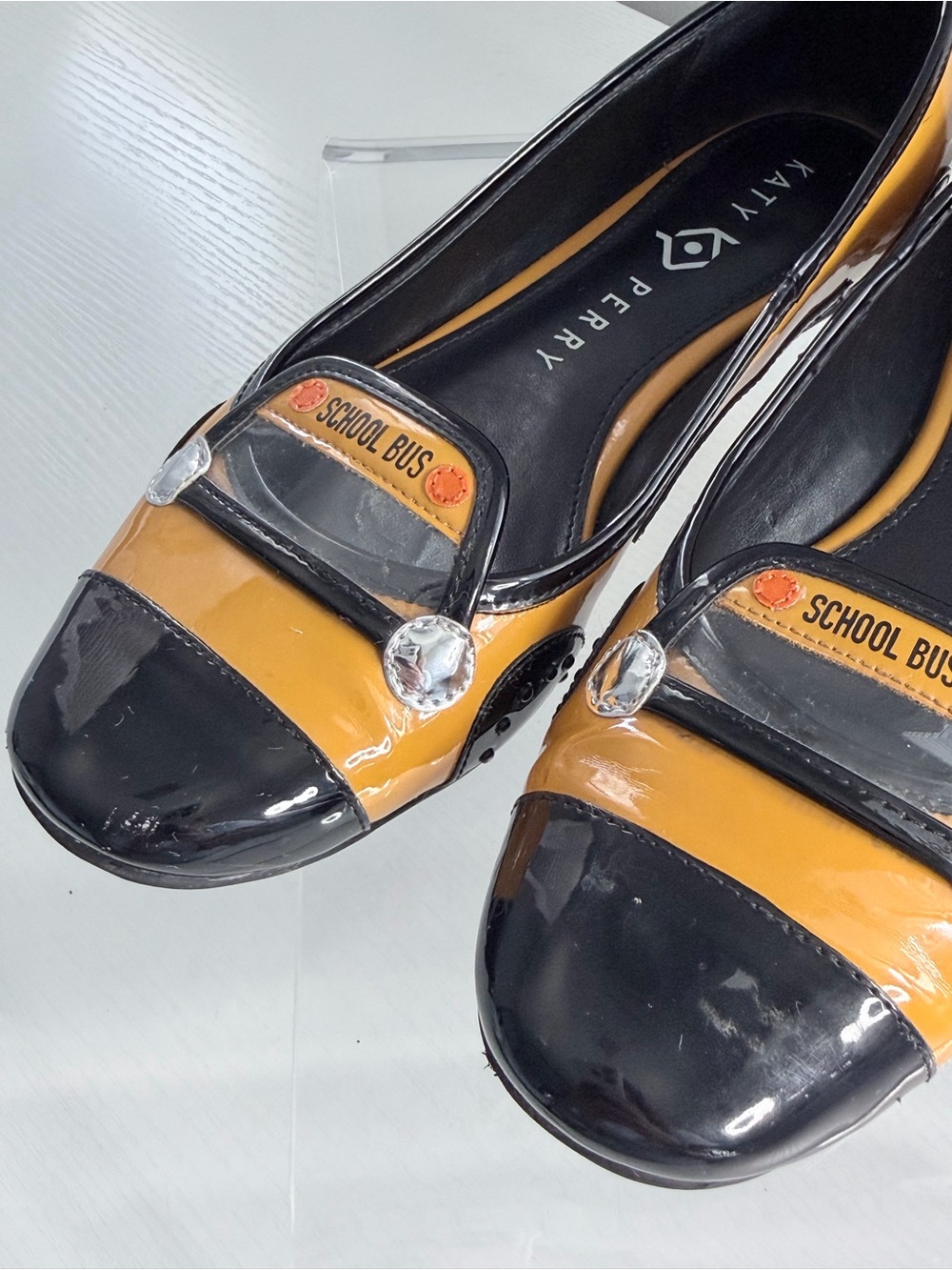 Katy Perry Ballet Flats 6.5 Skool Boy ballet flat, in great condition - Picture 11 of 12